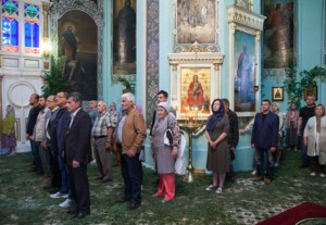 Всенощное бдение в храме Сошествия Святого Духа г. Саратова