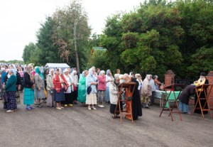 Божественная литургия в Вавиловом Доле