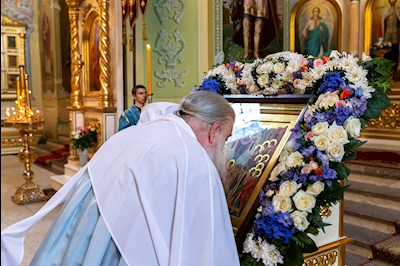 Всенощное бдение в Покровском храме г. Саратова