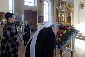 Великое повечерие с чтением канона преподобного Андрея Критского в Свято-Троицком кафедральном соборе г. Вольска