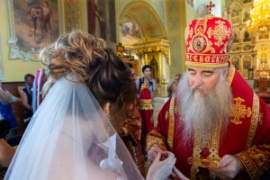 Таинство Венчания в Покровском храме г. Саратова