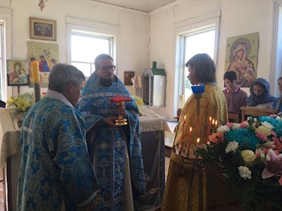 В селе Колояр прошел крестный ход