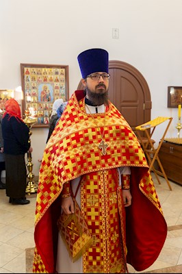 Божественная литургия в храме Воскресения Христова г. Саратова