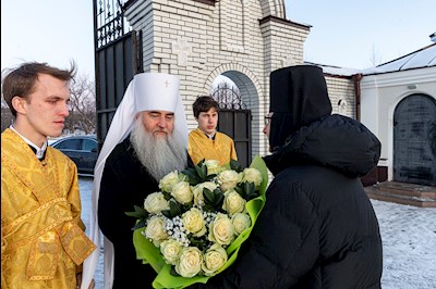 Божественная литургия в Свято-Иоанновском женском монастыре с. Алексеевка Хвалынского района