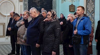 Всенощное бдение в храме в честь Сошествия Святого Духа г. Саратова