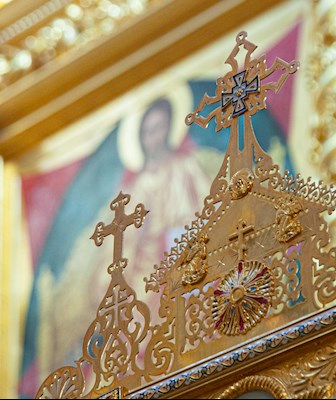 Всенощное бдение в Свято-Троицком кафедральном соборе г. Саратова