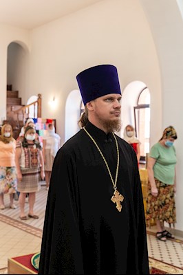 Всенощное бдение в храме преподобного Сергия Радонежского г. Саратова
