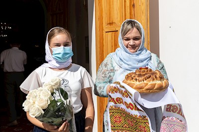 Всенощное бдение в храме в честь Казанской иконы Божией Матери р.п. Татищево