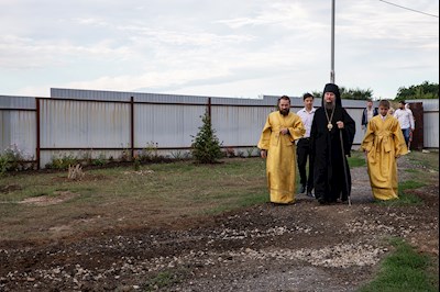 Божественная литургия в храме в честь Нерукотворного Образа Спасителя г .Саратова