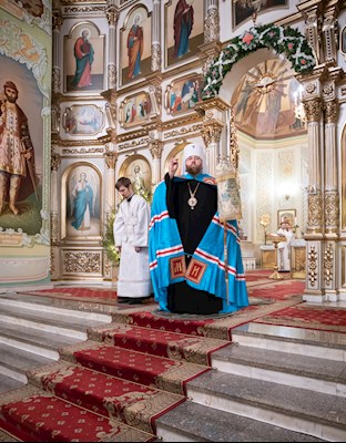 Всенощное бдение в Покровском соборе г. Саратова