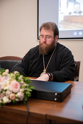 Митрополит Игнатий посетил защиту выпускных работ в СПДС
