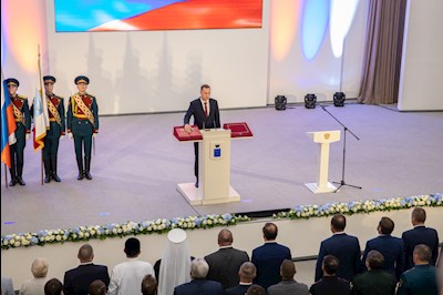 Митрополит Игнатий принял участие в церемонии вступления в должность губернатора Саратовской области