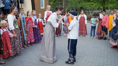 В «Солнечном» прошла традиционная вечёрка