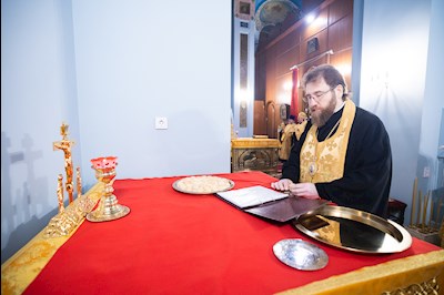 Митрополит Игнатий совершил всенощное бдение в Свято-Духовском соборе г. Саратова