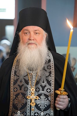 Митрополит Игнатий совершил великое повечерие с чтением Великого покаянного канона преподобного Андрея Критского в Свято-Никольском мужском монастыре г. Саратова