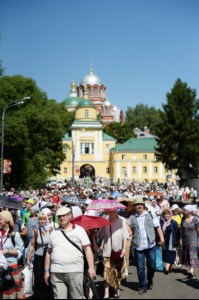 Крестный ход из Хотьково в Сергиев Посад