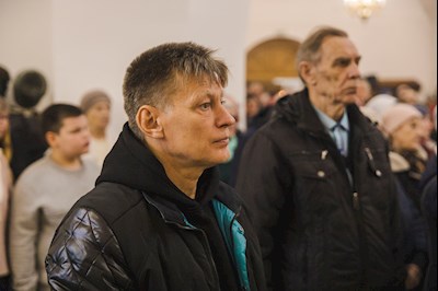 Архиереи Саратовской митрополии совершили Божественную литургию в соборном храме святого благоверного князя Александра Невского г. Ртищево