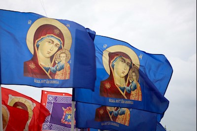 Митрополит Игнатий совершил Литургию в храме великомученика Георгия Победоносца г. Саратова