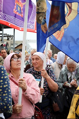 Митрополит Игнатий совершил Литургию в храме великомученика Георгия Победоносца г. Саратова