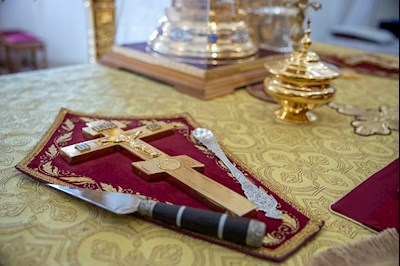 Митрополит Игнатий совершил Божественную литургию в Свято-Алексиевском женском монастыре г. Саратова