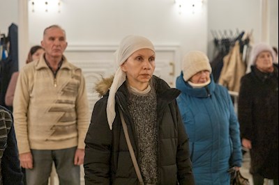 Встреча ковчега с мощами мученицы Татианы