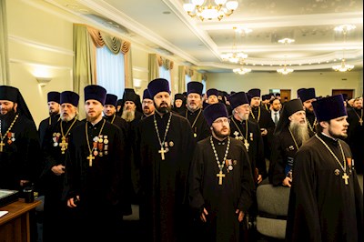 Митрополит Игнатий возглавил ежегодное Епархиальное собрание духовенства Саратовской епархии