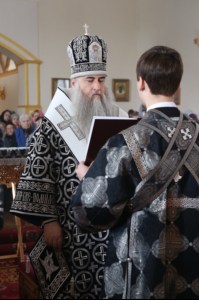 Литургия Преждеосвященных Даров в храме в честь Казанской иконы Божией Матери р.п.Татищево