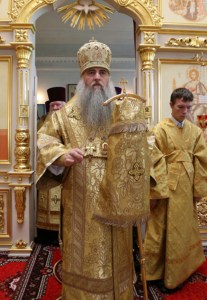 Всенощное бдение в храме в честь Рождества Христова города Вольска