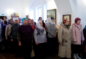 Божественная литургия в Спасо-Преображенском мужском монастыре г. Саратова