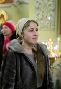 Всенощное бдение в храме в честь Покрова Пресвятой Богородицы Саратова