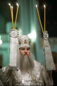 В праздник Крещения Господня Митрополит Лонгин совершил Божественную литургию и Чин Великого освящения воды