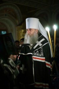 Великое повечерие с чтением канона преподобного Андрея Критского в Свято-Троицком кафедральном соборе г.Саратова