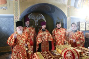 Всенощное бдение в Свято-Троицком кафедральном соборе г.Саратова