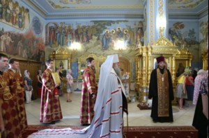 Всенощное бдение в Свято-Троицком кафедральном соборе г. Саратова