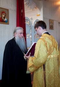 Всенощное бдение в храме в честь Рождества Христова г. Вольска