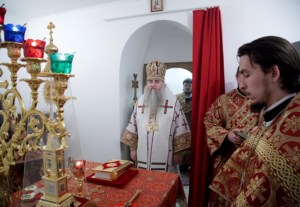 Божественная литургия в Свято-Алексиевском женском монастыре г. Саратова