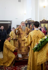 Божественная литургия в Свято-Иоанновском женском монастыре села Алексеевка Хвалынского района