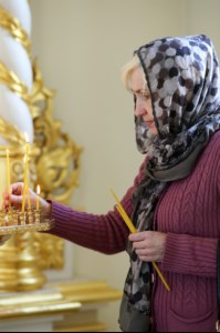 Великое повечерие с чтением канона преподобного Андрея Критского в Свято-Троицком кафедральном соборе г. Вольска
