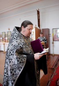 Пассия в храме в честь Рождества Христова г.Вольска