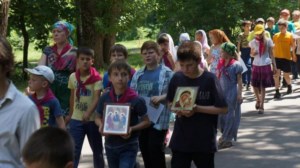 В «Солнечном» прошел традиционный крестный ход