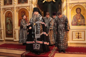 Великое повечерие с чтением покаянного канона преподобного Андрея Критского