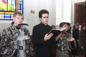 Литургия Преждеосвященных Даров в храме в честь иконы Божией Матери «Утоли моя печали»