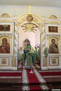 Престольный праздник в саратовском храме во имя преподобного Серафима Саровского