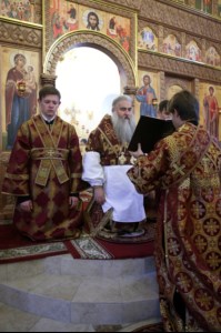 Великое освящение храма святых мучеников Адриана и Наталии г. Саратова и Божественная литургия в новоосвященном храме