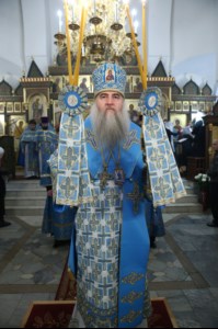 Божественная литургия на Архиерейском подворье – храме в честь иконы Божией Матери «Утоли моя печали» г.Саратова