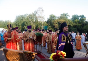 Божественная литургия в Вавиловом Доле