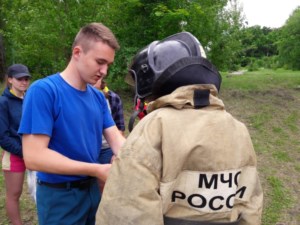 В лагере «Солнечный» прошел День МЧС
