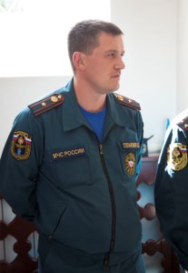 Сотрудники Главного управления МЧС России по Саратовской области помолились перед иконой Божией Матери «Неопалимая Купина»