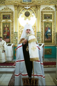 Божественная литургия в храме во имя Архангела Михаила с. Михайловка Саратовского района