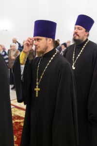 Великое освящение храма во имя святителя Спиридона Тримифунтского г. Саратова и первая Божественная литургия в новоосвященном храме